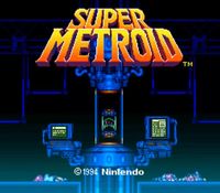 une photo d'Ã©cran de Super Metroid sur Nintendo Super Nes